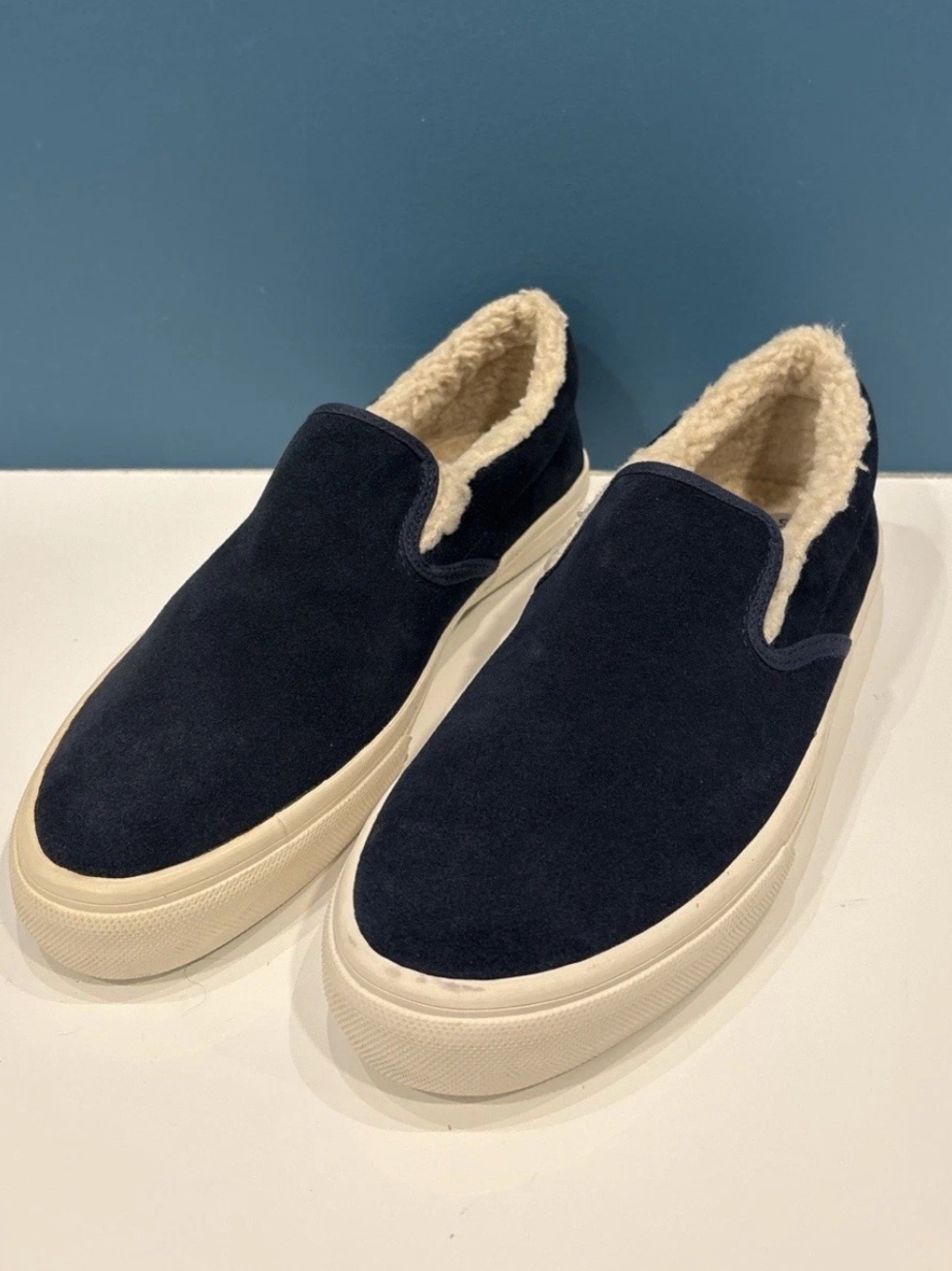 Junya Watanabe COMME des GARÇONS MAN Shearling-Lined Slip-On Sneakers